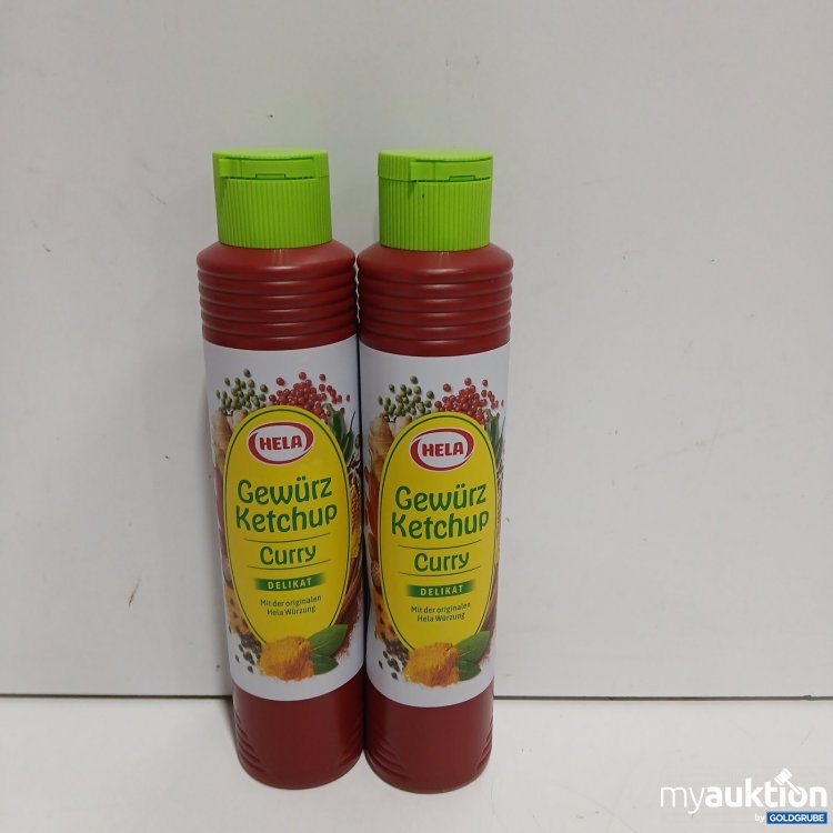 Artikel Nr. 478939: 2x500ml Hela Gewürz Ketchup Curry Delikat