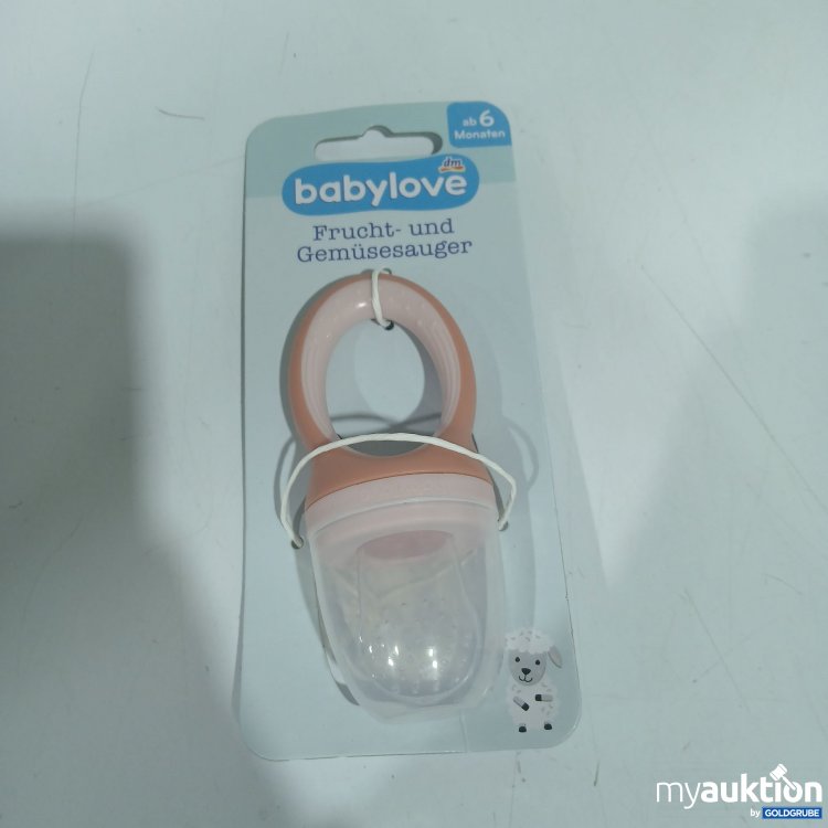 Artikel Nr. 893939: Babylove Frucht und Gemüsesauger ab 6m