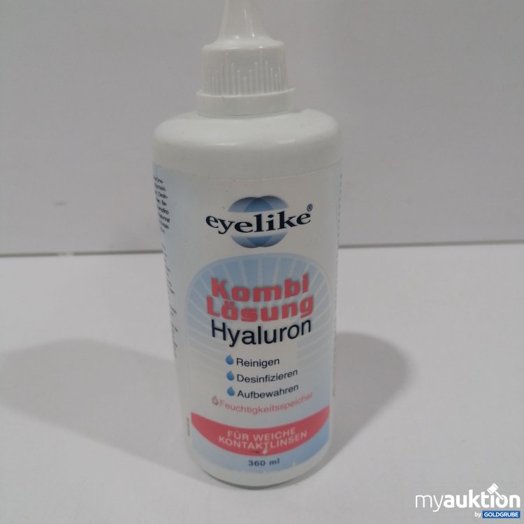 Artikel Nr. 903939: Eyelike Kombi Lösung Hyaluron für weiche Kontaktlinsen 360ml