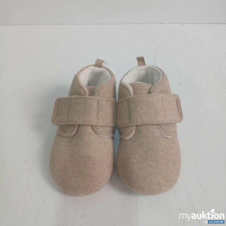 Artikel Nr. 930939 Artikel Nr. 930939: Beige Babyschuhe aus Filz mit Klettverschluss
Gr. 24/25