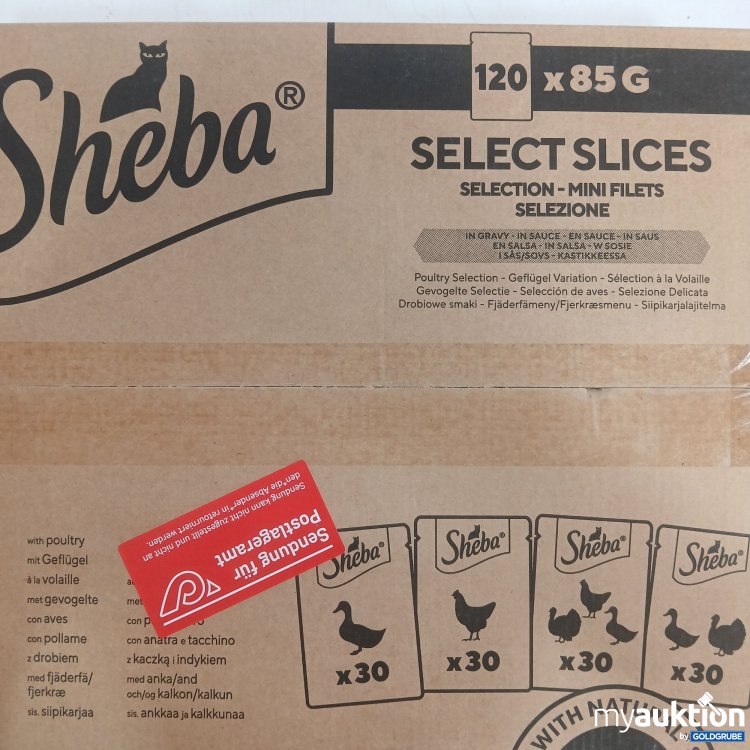 Artikel Nr. 991939: Sheba Select Slices Selection Mini Filets 120×85g 