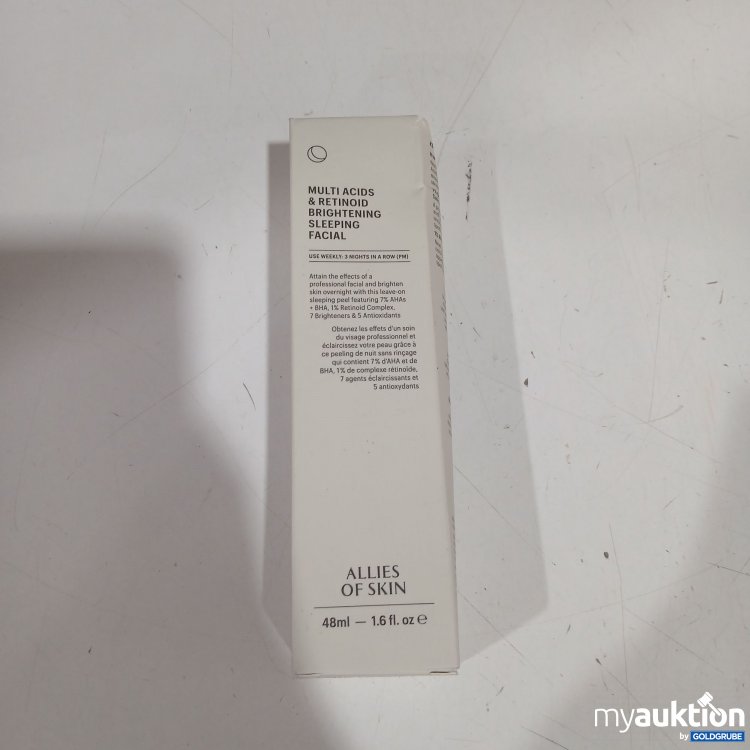 Artikel Nr. 998939: Allies of Skin Multi Acids & Retinoid brightening sleeping Facial 48ml