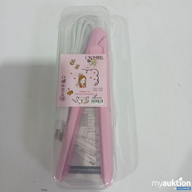 Artikel Nr. 439940 Artikel Nr. 439940: Cronier Proffesional Mini Hair Straightener 110V-220V 60Hz-20W
