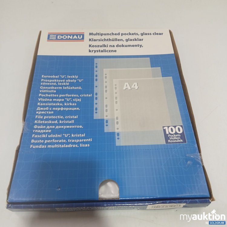 Artikel Nr. 818940 Artikel Nr. 818940: Donau Multipunched pockets A4