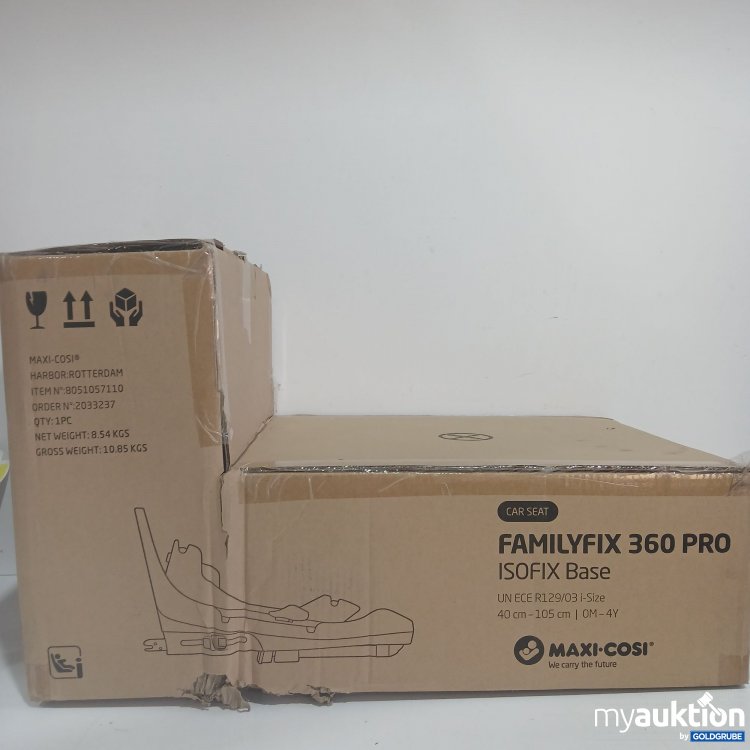 Artikel Nr. 860940: Maxi Cosi Familyfix 360Pro Isofix Base R129/03 i-Size 40cm-105cm 