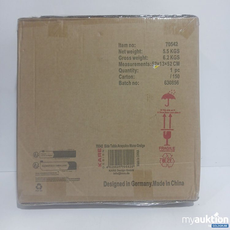 Artikel Nr. 872940 Artikel Nr. 872940: Kare Design Side Table Acapulco Mono Greige 70542
