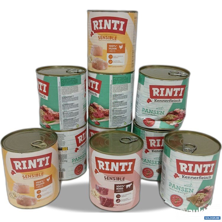 Artikel Nr. 889940: Rinti Hundefutter diverse Sorten 10x 800g 