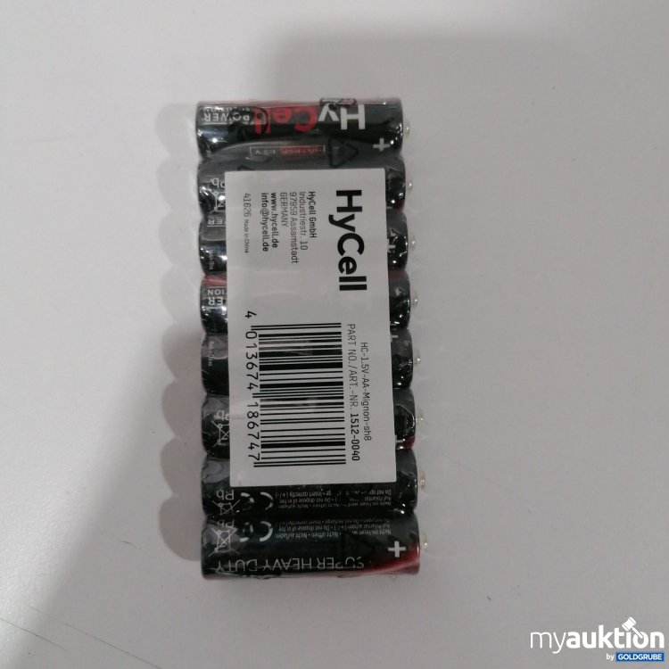 Artikel Nr. 897940 Artikel Nr. 897940: HyCell AA Batterien 8Stk