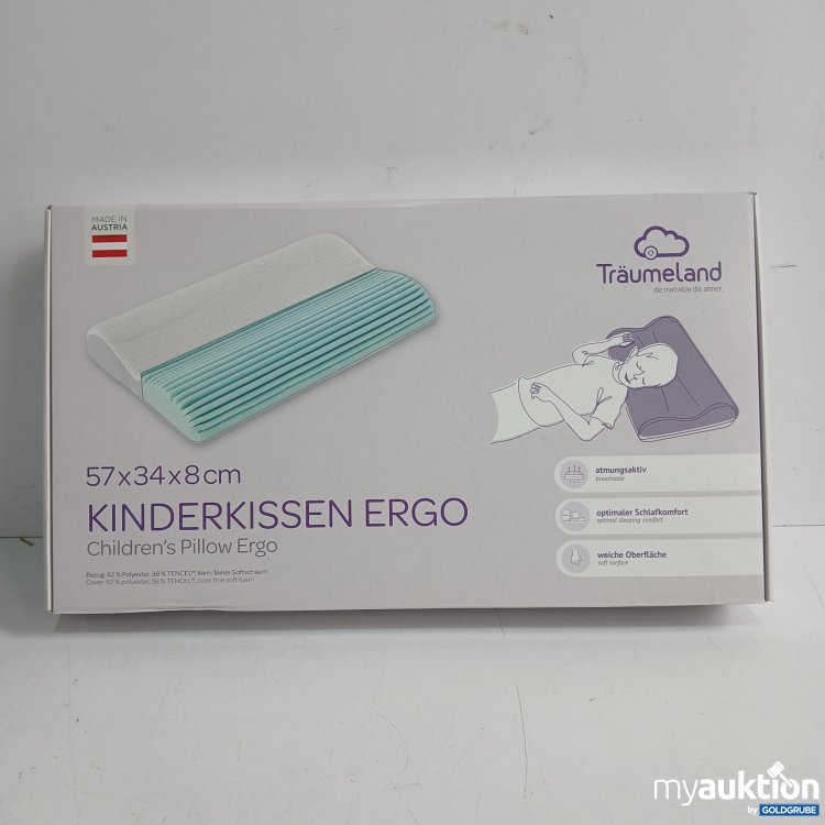 Artikel Nr. 921940: Träumeland Kinderkissen Ergo 57x34x8cm 