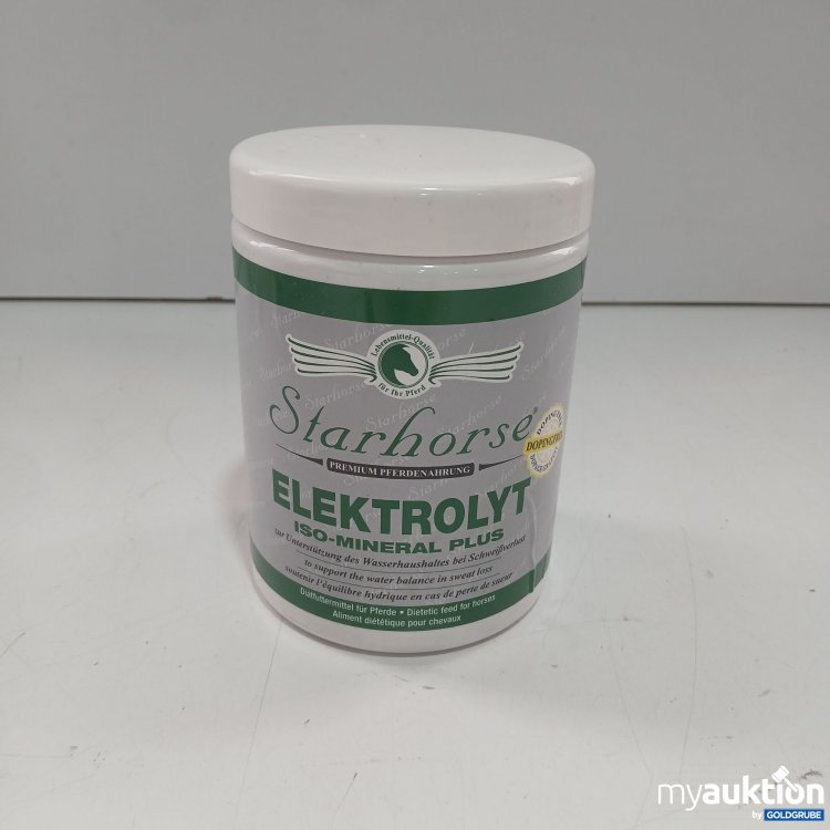 Artikel Nr. 980940 Artikel Nr. 980940: Starhorse Elektrolyt ISO-Mineral plus 700g