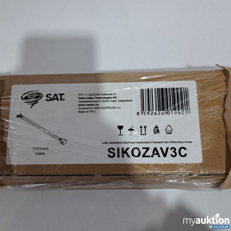 Artikel Nr. 435941 Artikel Nr. 435941: SAT SIKOZAV3C black 1200mm