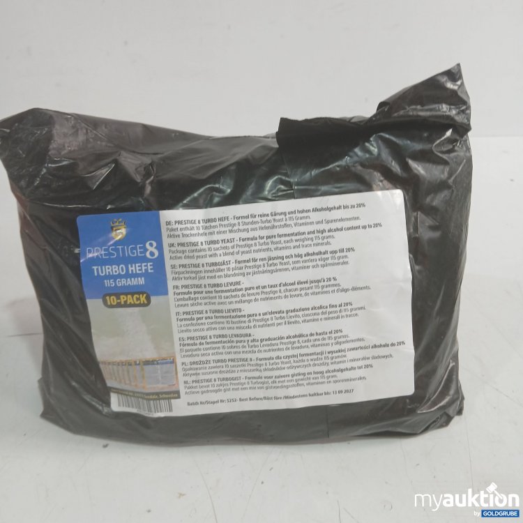 Artikel Nr. 461941: Prestige8 Turbo Hefe 10x115g