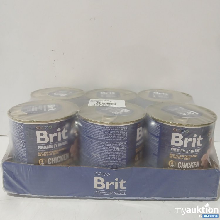 Artikel Nr. 471941 Artikel Nr. 471941: Brit 6 x 400 g Hundefutter Chicken