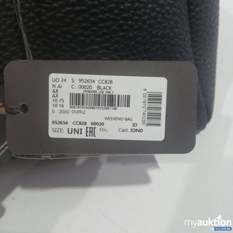 Artikel Nr. 872941 Artikel Nr. 872941: Armani Exchange Weekend Bag Black CC828