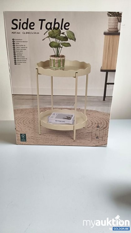 Artikel Nr. 928941 Artikel Nr. 928941: Side Table MDF, Iron Ca. Ø40,5 x 54 cm
