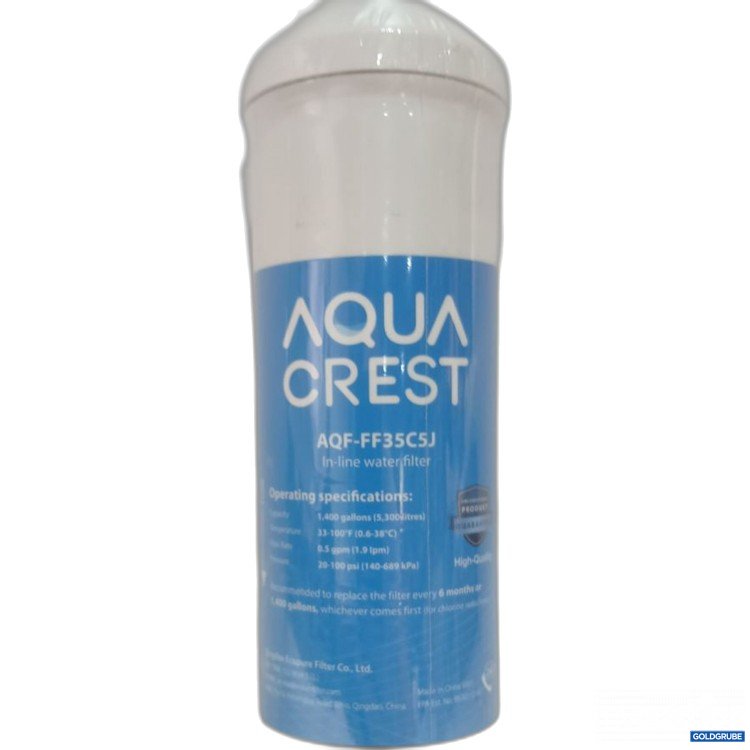 Artikel Nr. 929941 Artikel Nr. 929941: AQUA CREST AQF-FF35C5J In-line waterfilter
