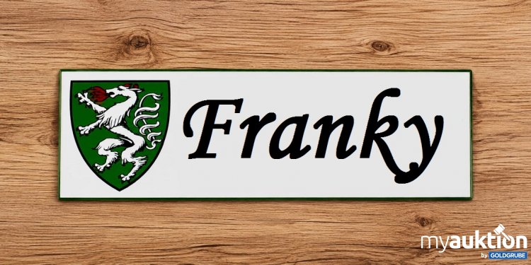 Artikel Nr. 936941: Blechschild 