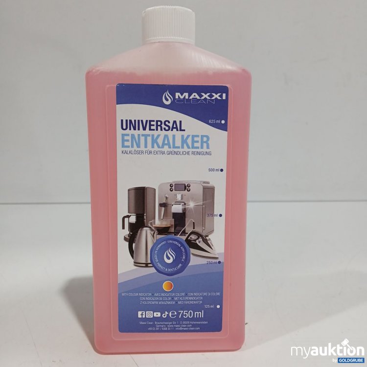 Artikel Nr. 952941: MAXXI CLEAN Universal Entkalker 750 ml