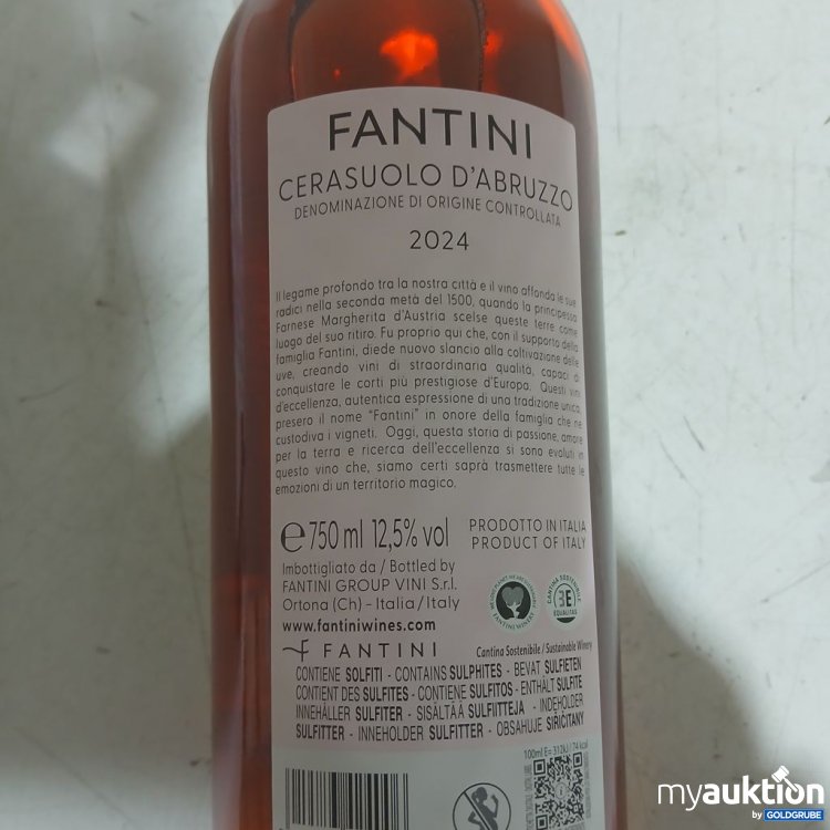 Artikel Nr. 958941: Fantini Cerasuolo d'Abruzzo 2024 750ml