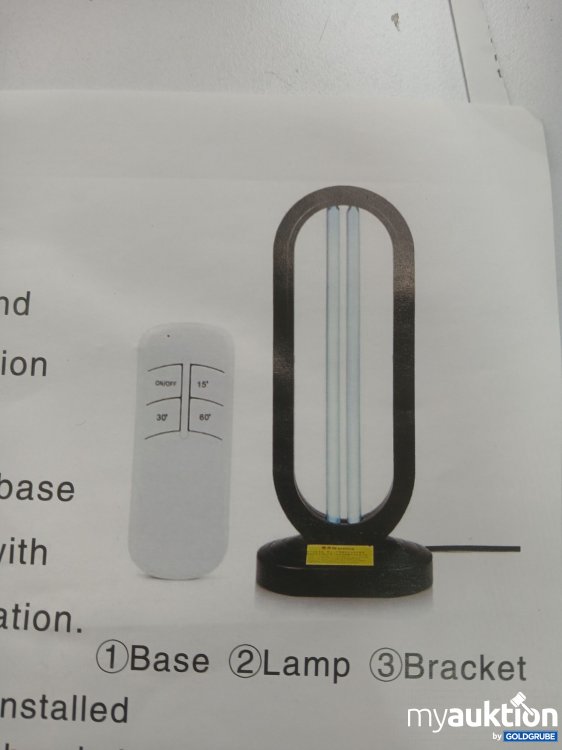 Artikel Nr. 959941: UV Licht 38W 50HZ mit Fernbedienung 