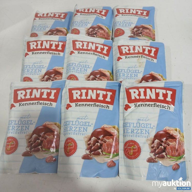Artikel Nr. 973941: RINTI Kennerfleisch mit Geflügelherzen je400g