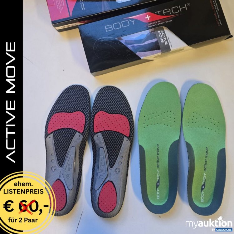 Artikel Nr. 344942: orthop. Schuheinlage Bodytech Active Move Gr.XS  EU 35-36