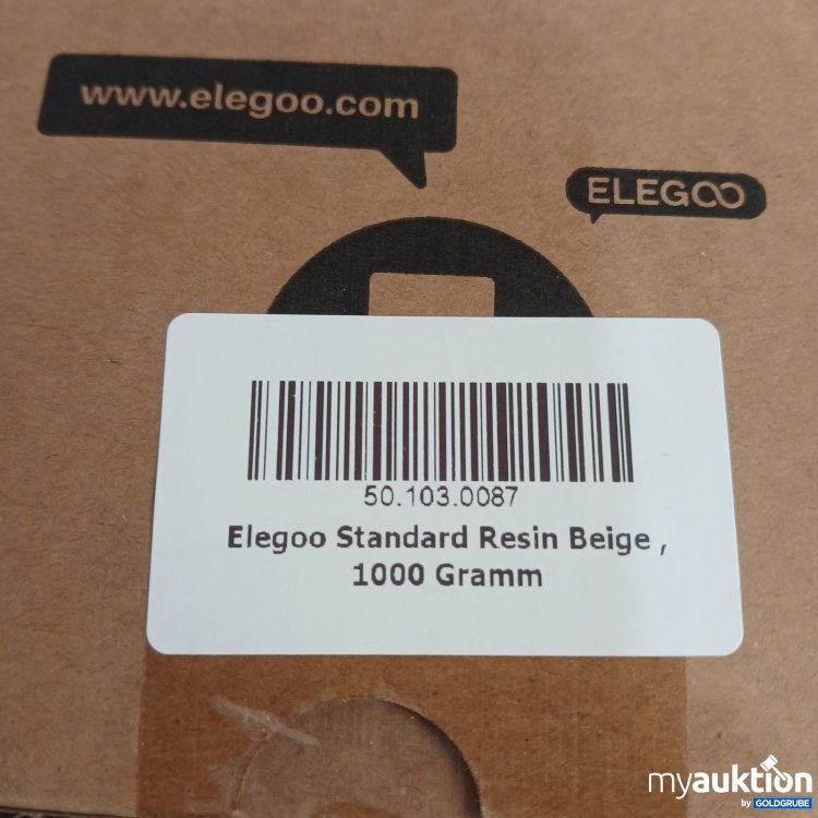 Artikel Nr. 466942 Artikel Nr. 466942: Elegoo Standard Photopolymer Resin Beige 1000 g