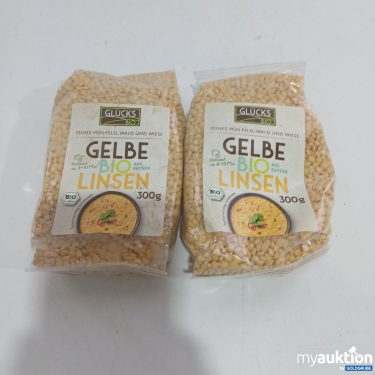 Artikel Nr. 813942 Artikel Nr. 813942: Glücks Bio Gelbe Linsen 2x300g