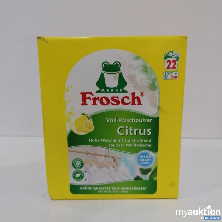 Artikel Nr. 850942: Frosch Voll-Waschpulver Citrus 22 Waschgänge
