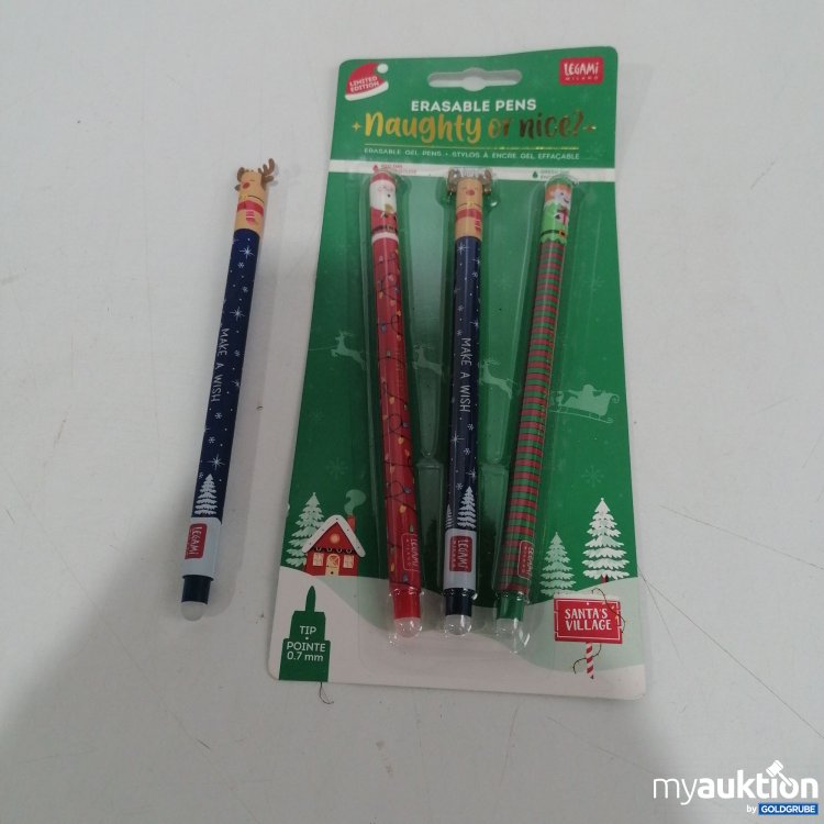 Artikel Nr. 855942 Artikel Nr. 855942: Weihnachtliche Stifte, Erasable Pen 3+1