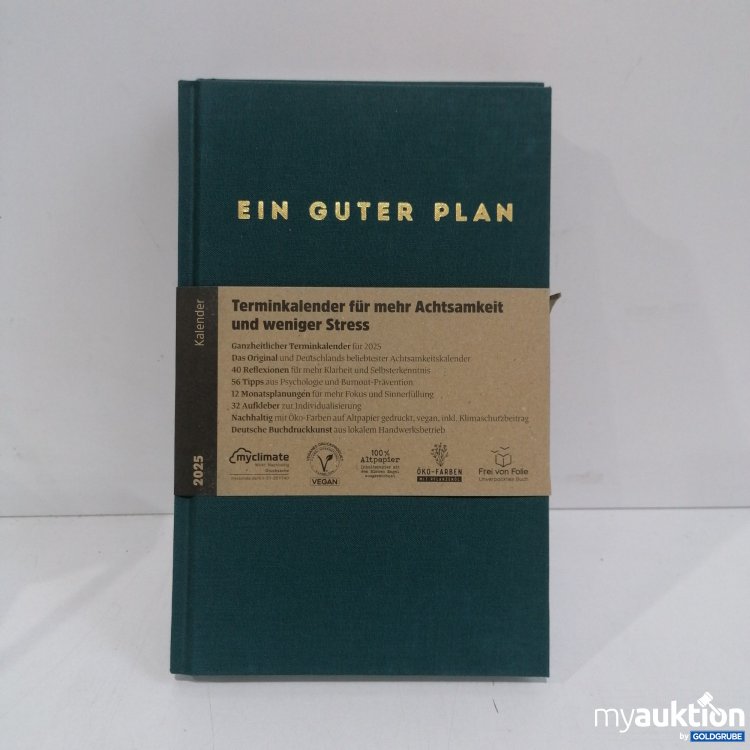 Artikel Nr. 859942 Artikel Nr. 859942: Ein guter Verlag, ein guter Plan Terminkalender Achtsamkeit und weniger Stress 2025