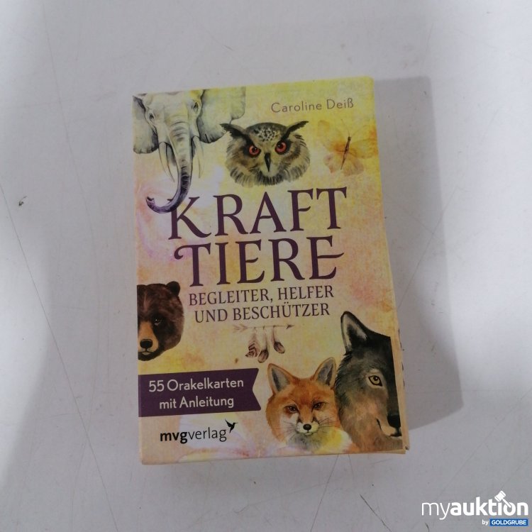 Artikel Nr. 886942: Krafttiere Orakelkarten