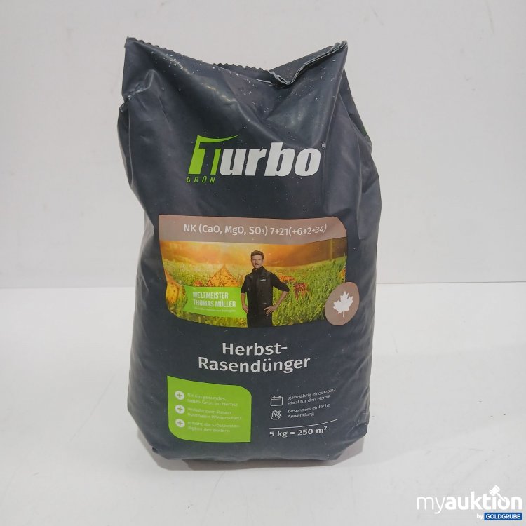 Artikel Nr. 966942: Turbo Herbst Rasendünger 5kg 