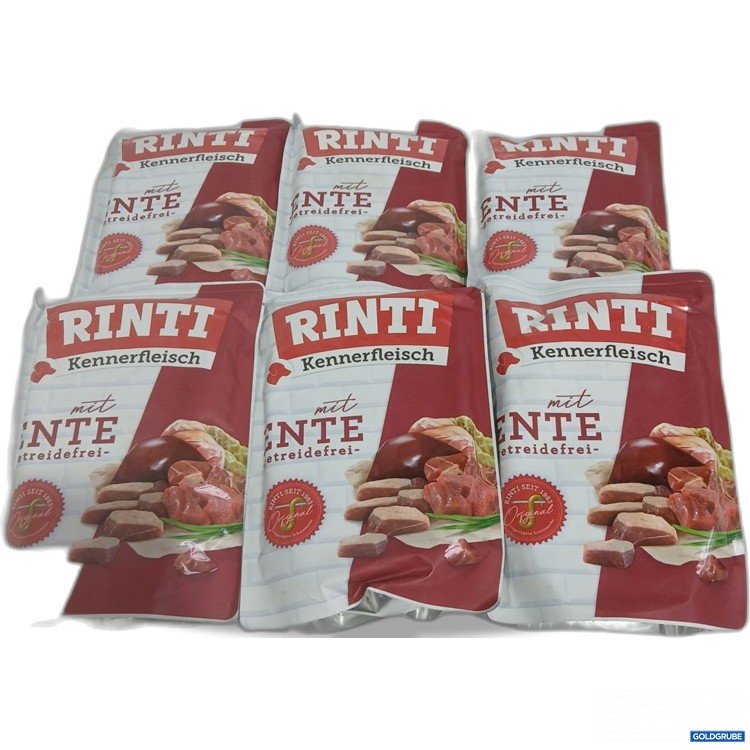 Artikel Nr. 973942: Rinti Kennerfleisch mit Ente je 400g