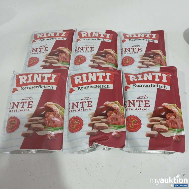Artikel Nr. 973942: Rinti Kennerfleisch mit Ente je 400g
