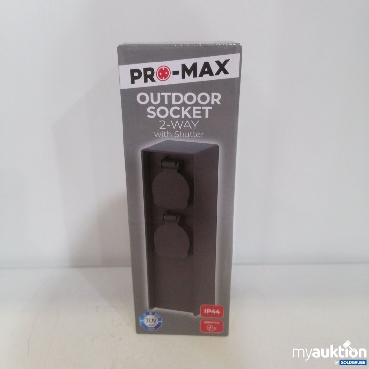 Artikel Nr. 425943: Pro-Max Outdoor Socket 2 Way