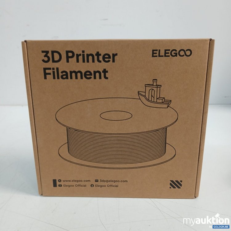 Artikel Nr. 466943 Artikel Nr. 466943: Elegoo 3D Printer Filament ABS Black 1,75 mm 1000 g