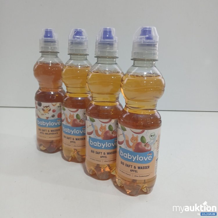 Artikel Nr. 813943 Artikel Nr. 813943: Babylove Bio Saft & Wasser 4x0,33l