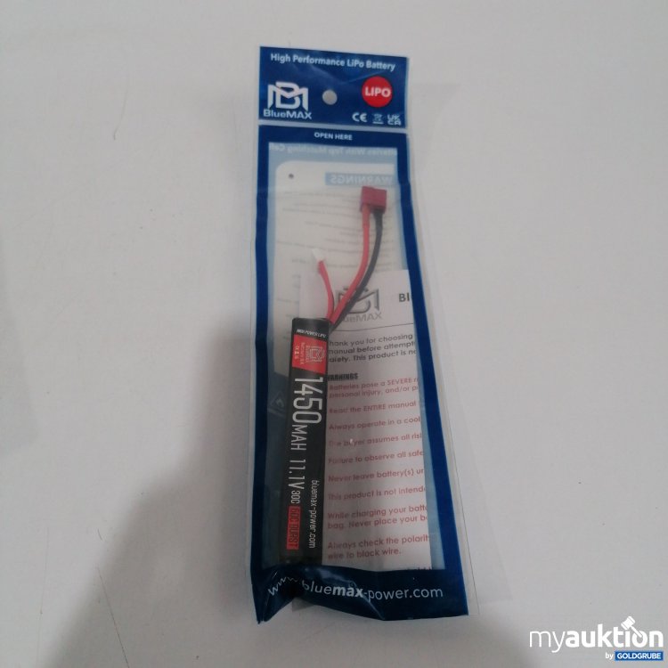 Artikel Nr. 856943 Artikel Nr. 856943: Blue Max 1450 MAH 11.1V 30C