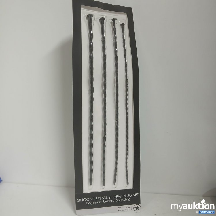 Artikel Nr. 875943 Artikel Nr. 875943: Ouch! Silicone Spiral screw plug set 4 Stück