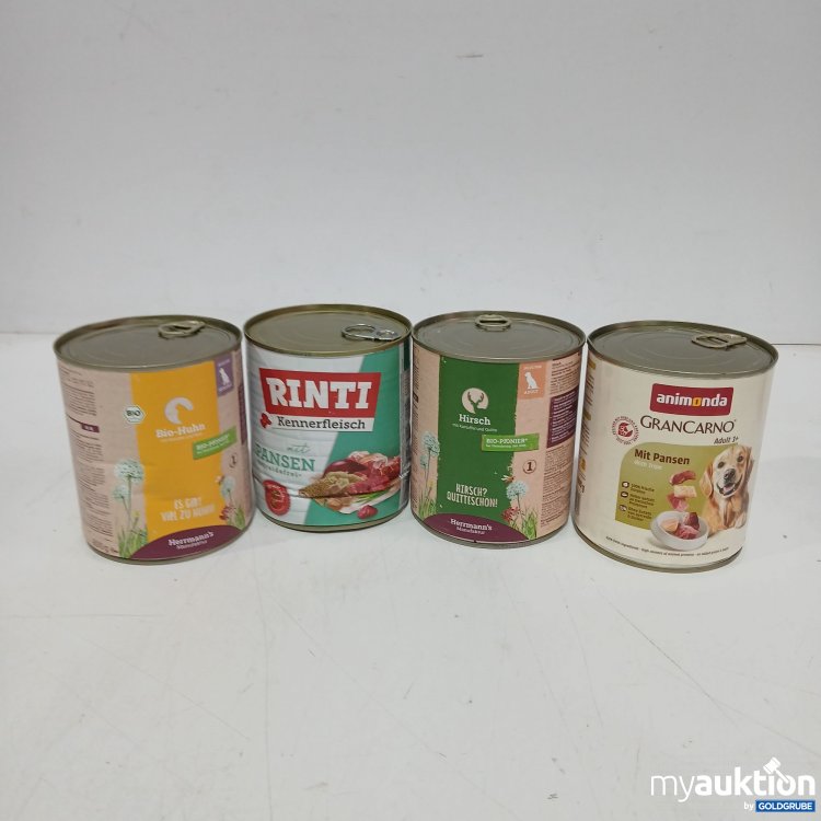 Artikel Nr. 889943 Artikel Nr. 889943: Diverse Hundefutter 4x800g