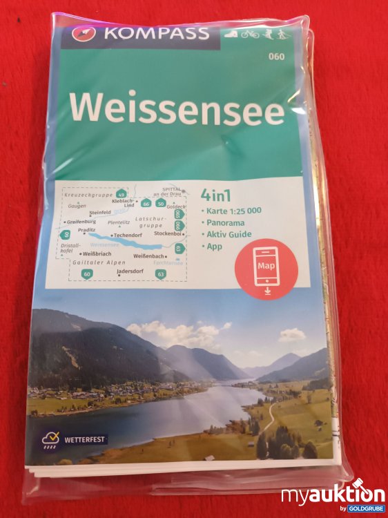 Artikel Nr. 907943: Karte Weissensee