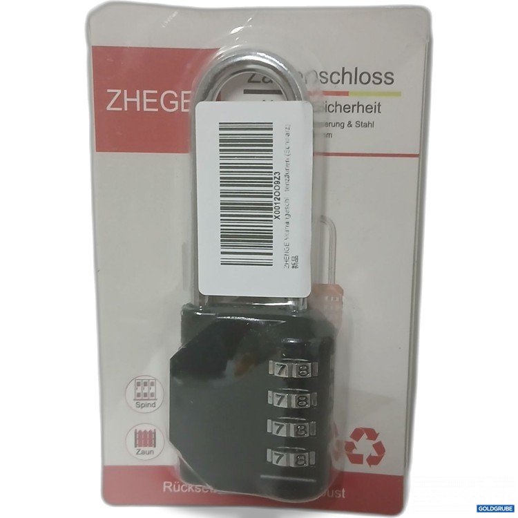 Artikel Nr. 912943: Zhege Zahlenschloss 