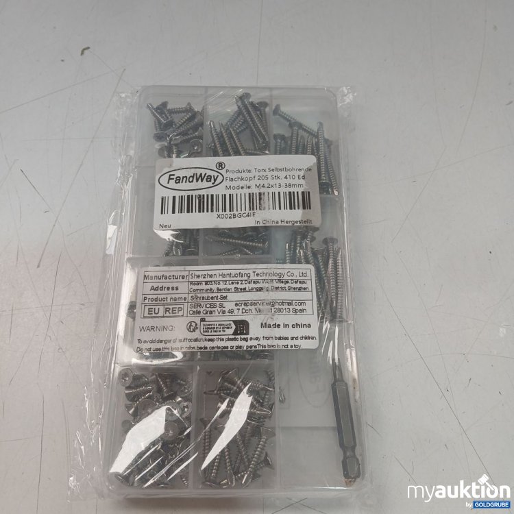 Artikel Nr. 929943 Artikel Nr. 929943: FandWay Schraubensatz M4.2x13-38 mm
