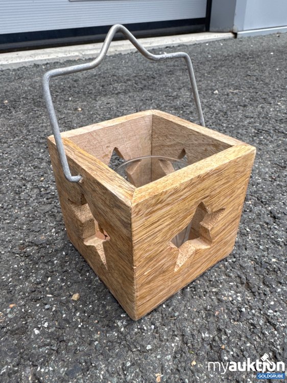 Artikel Nr. 934943: Sternenholzbox mit Glas und Anhänger (klein)