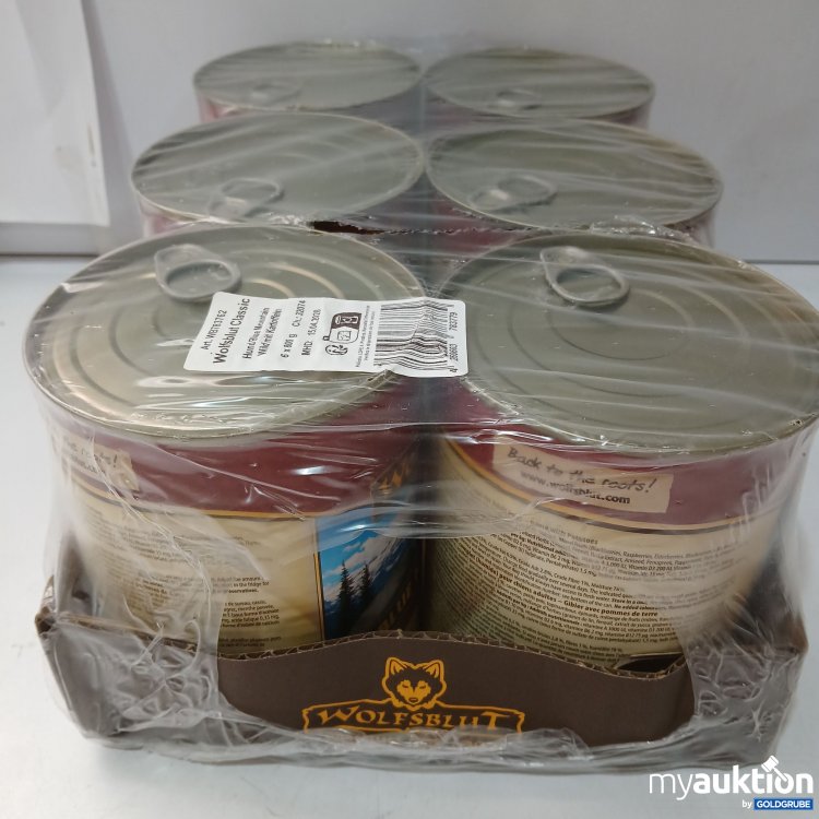 Artikel Nr. 951943: Wolfsblut Classic Wild mit Kartoffeln 6x800g