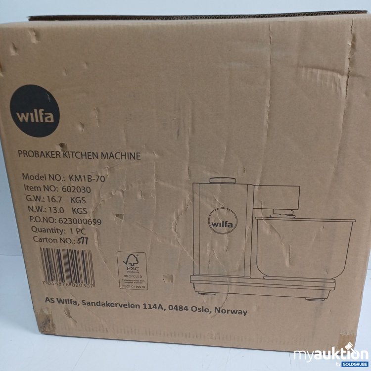 Artikel Nr. 968943: Wilfa PROBAKER KITCHEN MACHINE Model NO: KM1B-70