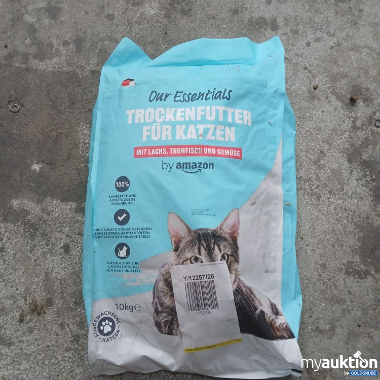Artikel Nr. 990943: Amazon Trockenfutter für Katzen mit Lachs, Thunfisch & Gemüse 10kg 