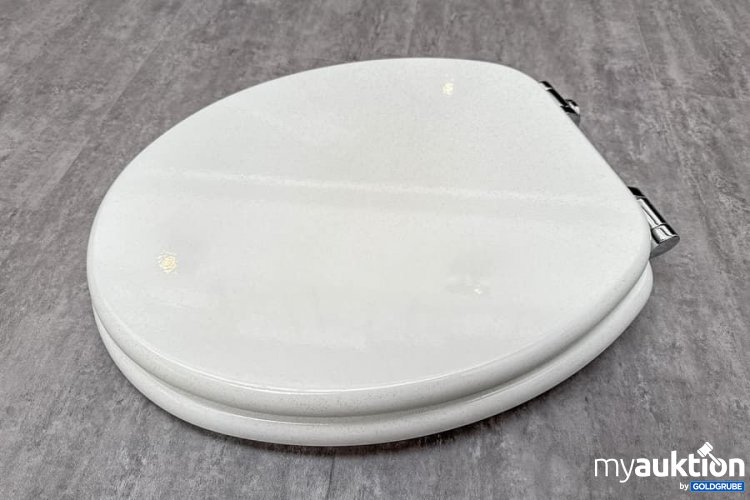 Artikel Nr. 344944: WC Sitz Verosan MDF Core  "White Glitter"