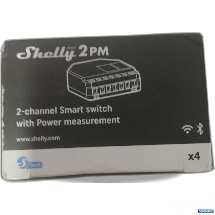 Artikel Nr. 445944 Artikel Nr. 445944: Shelly 2Pm 2-channel Smart Switch 4Stk